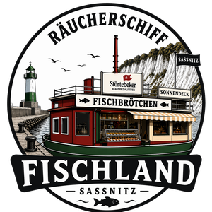 Räucherschiff Fischland Sassnitz · Siegel in voller Größe