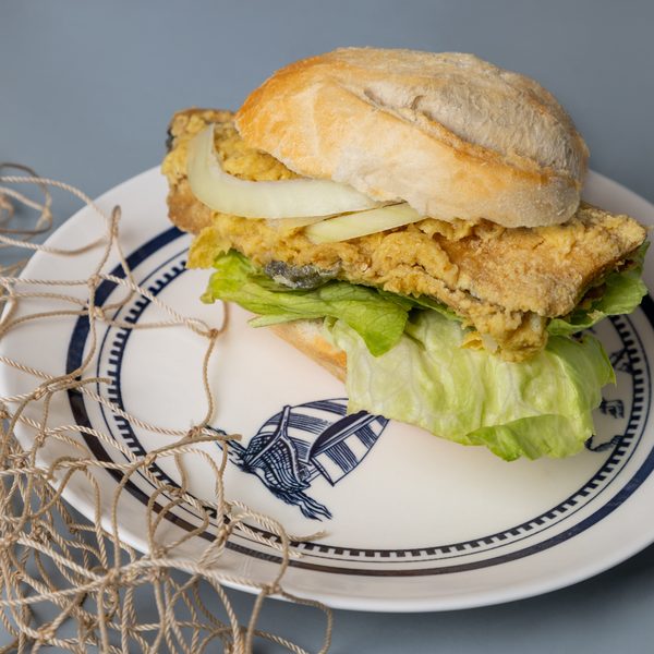 Brathering Fischbrötchen